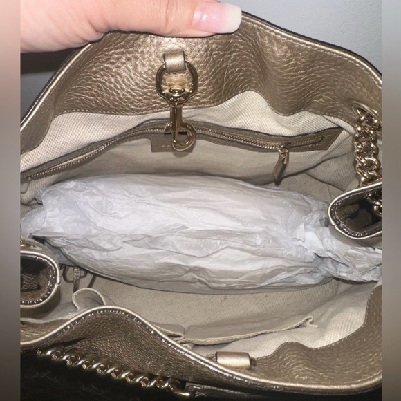 Authentic Gold Gucci SoHo chain shoulder bag - Picture 4 of 13